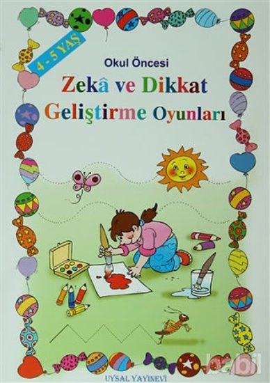 Picture of Okul Öncesi Zeka ve Dikkat Geliştirme Oyunları - 4-5 Yaş