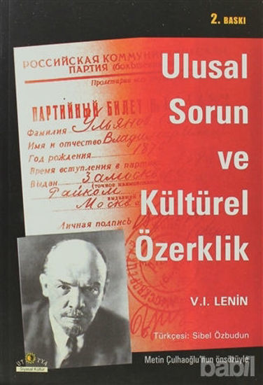 Picture of Ulusal Sorun ve Kültürel Özerklik