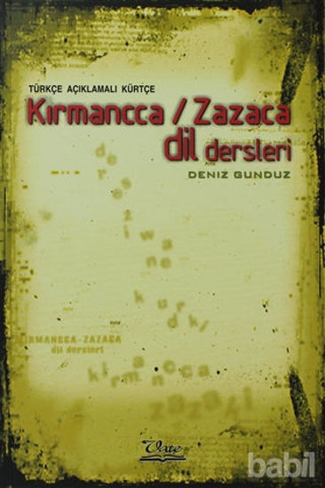 Picture of Türkçe Açıklamalı Kürtçe Kırmancca - Zazaca Dil Dersleri