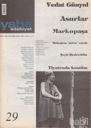 Picture of Yaba Edebiyat Dergisi Sayı: 29