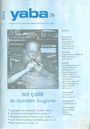 Picture of Yaba Edebiyat Dergisi Sayı: 79