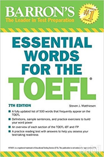 Picture of Essential Words for the TOEFL