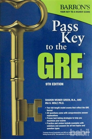 Picture of Pass Key to the Gre Test