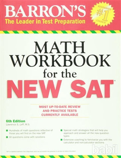 Picture of Math Workbook for the New Sat