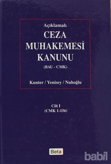 Picture of Açıklamalı Ceza Muhakemesi Kanunu (BAU-CMK) Cilt: 1