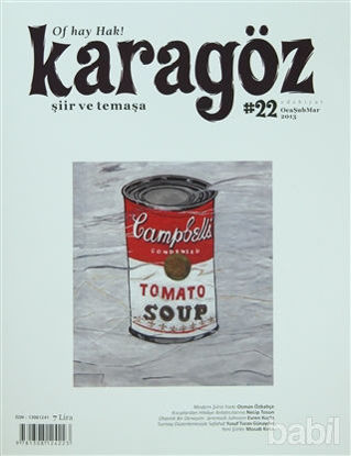 Picture of Karagöz Şiir ve Temaşa Dergisi Sayı: 22