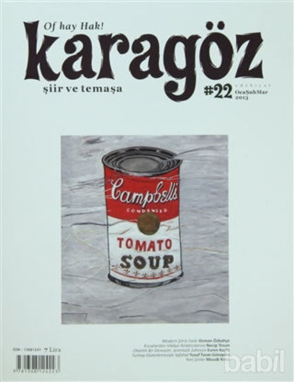 Picture of Karagöz Şiir ve Temaşa Dergisi Sayı: 22