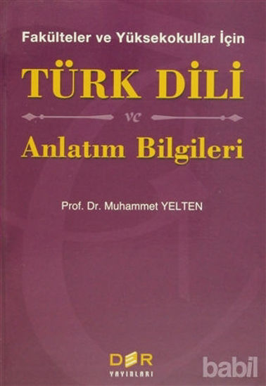 Picture of Türk Dili ve Anlatım Bilgileri
