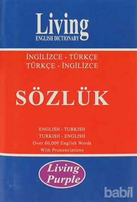 Picture of Living English Dictionary Living Purple İngilizce-Türkçe Türkçe İngilizce Sözlük