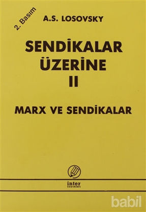 Picture of Sendikalar Üzerine Cilt 2