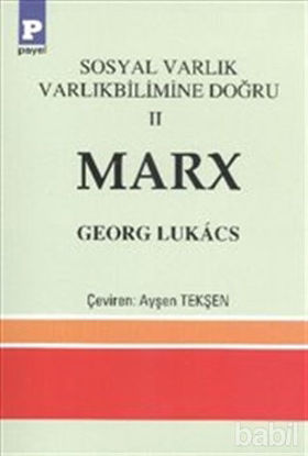 Picture of Sosyal Varlık Varlıkbilimine Doğru 2 Marx