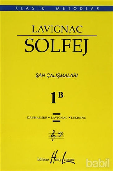 Picture of Lavignac Solfej 1B (Büyük Boy)