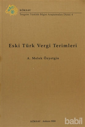 Picture of Eski Türk Vergi Terimleri
