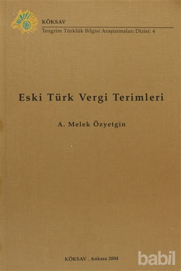 Picture of Eski Türk Vergi Terimleri