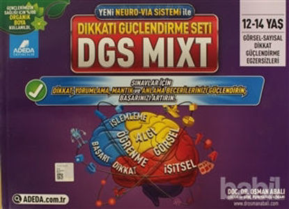 Picture of Adeda - DGS MIXT Dikkati Güçlendirme Seti  12-14 Yaş
