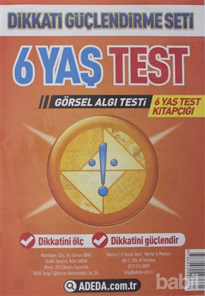 Picture of Adeda - DGS Dikkati Güçlendirme Seti 6 Yaş Test Görsel Algı Testi