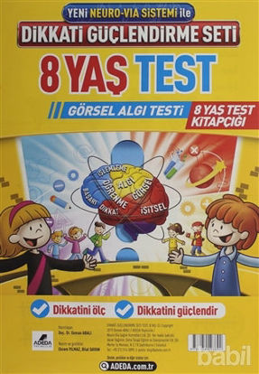 Picture of Adeda - DGS Dikkati Güçlendirme Seti 8 Yaş Test Görsel Algı Testi