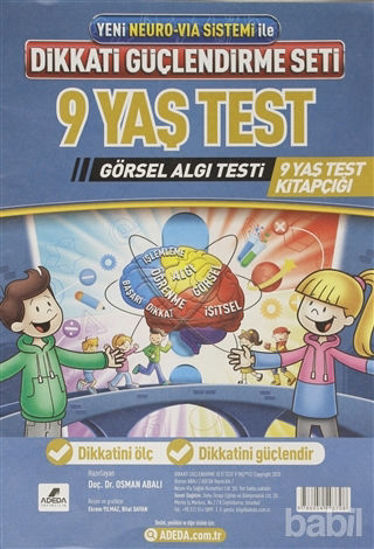 Picture of Adeda - DGS Dikkati Güçlendirme Seti 9 Yaş Test Görsel Algı Testi