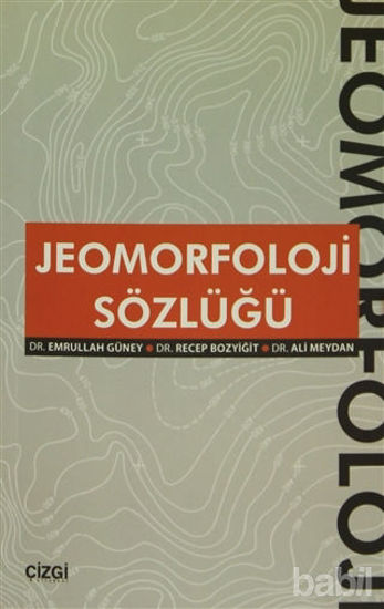 Picture of Jeomorfoloji Sözlüğü