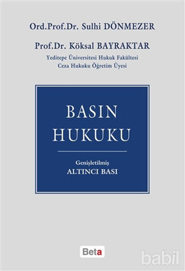 Picture of Basın Hukuku
