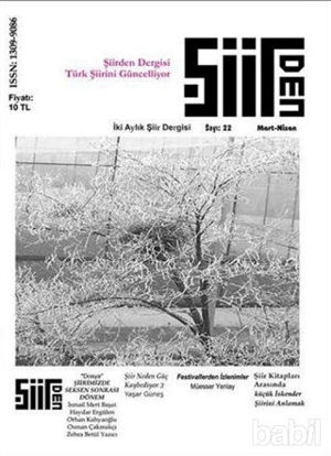 Picture of Şiirden İki Aylık Şiir Dergisi Sayı: 22