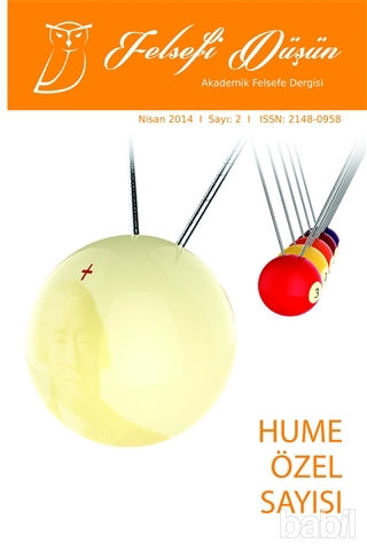 Picture of Felsefi Düşün Akademik Felsefe Dergisi Sayı: 2 Nisan 2014