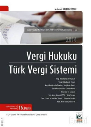 Picture of Vergi Hukuku – Türk Vergi Sistemi