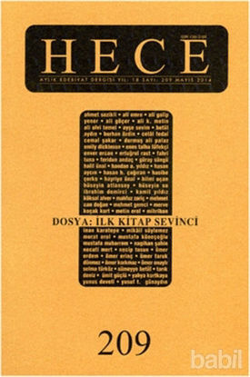 Picture of Hece Aylık Edebiyat Dergisi Sayı: 209 / Mayıs 2014