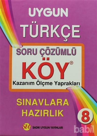 Picture of 8. Sınıf Türkçe Soru Çözümlü - Kazanım Ölçme Yaprakları (KÖY)