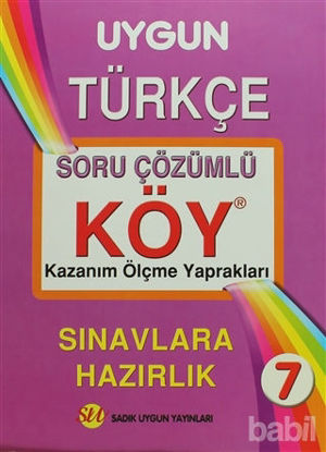 Picture of 7. Sınıf Türkçe Soru Çözümlü - Kazanım Ölçme Yaprakları (KÖY)