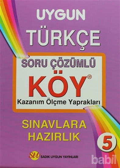 Picture of 5. Sınıf Türkçe Soru Çözümlü - Kazanım Ölçme Yaprakları (KÖY)