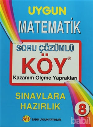 Picture of 8. Sınıf Matematik Soru Çözümlü - Kazanım Ölçme Yaprakları (KÖY)