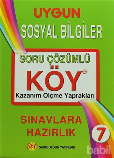 Picture of 7. Sınıf Sosyal Bilgiler Soru Çözümlü - Kazanım Ölçme Yaprakları (KÖY)