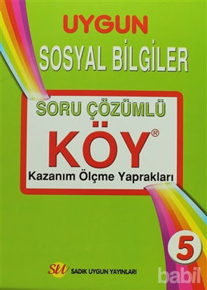 Picture of 5. Sınıf Sosyal Bilgiler Soru Çözümlü - Kazanım Ölçme Yaprakları (KÖY)