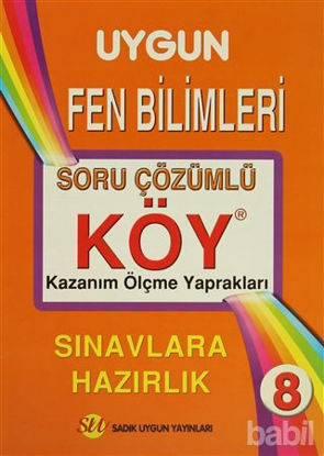 Picture of 8. Sınıf Uygun Fen Bilimleri Soru Çözümlü - Kazanım Ölçme Yaprakları (KÖY)