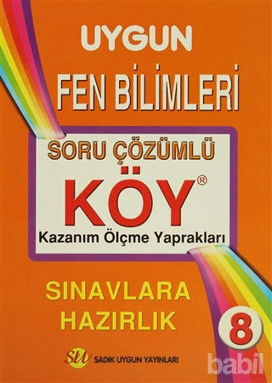 Picture of 8. Sınıf Uygun Fen Bilimleri Soru Çözümlü - Kazanım Ölçme Yaprakları (KÖY)