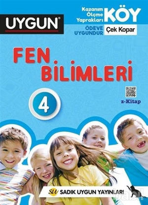 Picture of 4. Sınıf Uygun Fen Bilimleri Soru Çözümlü - Kazanım Ölçme Yaprakları (KÖY)