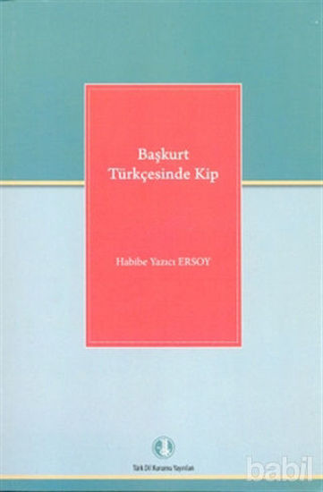 Picture of Başkurt Türkçesinde Kip