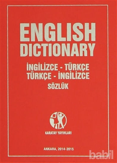 Picture of English Dictionary İngilizce - Türkçe Türkçe - İngilizce Sözlük