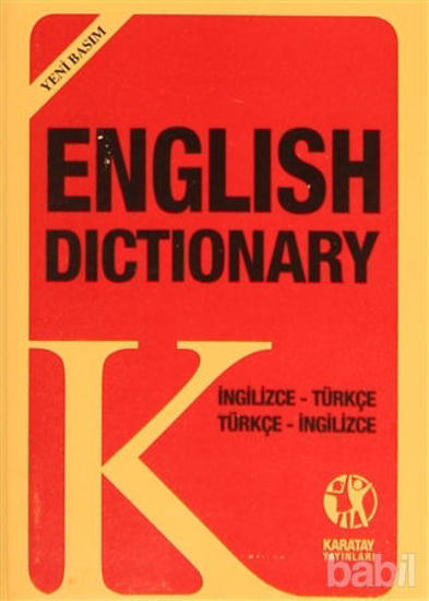 Picture of English Dictionary İngilizce - Türkçe Türkçe - İngilizce (Yeni Basım)
