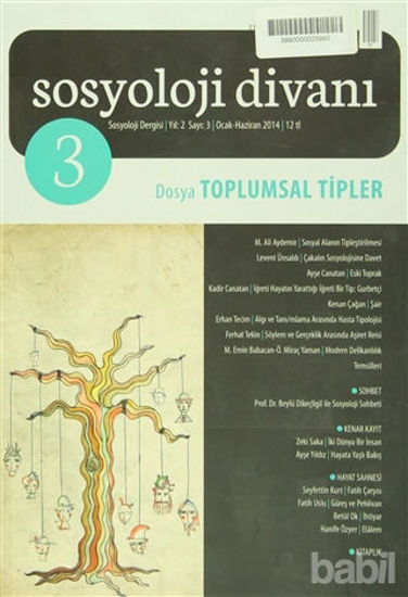 Picture of Sosyoloji Divanı Sayı: 3 Ocak Haziran 2014