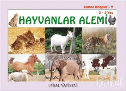 Picture of Karton Kitaplar 9 - Hayvanlar Alemi
