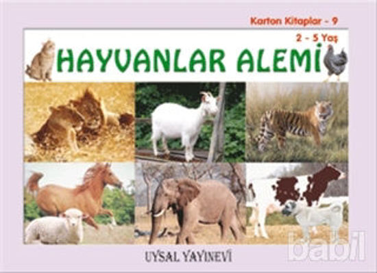 Picture of Karton Kitaplar 9 - Hayvanlar Alemi