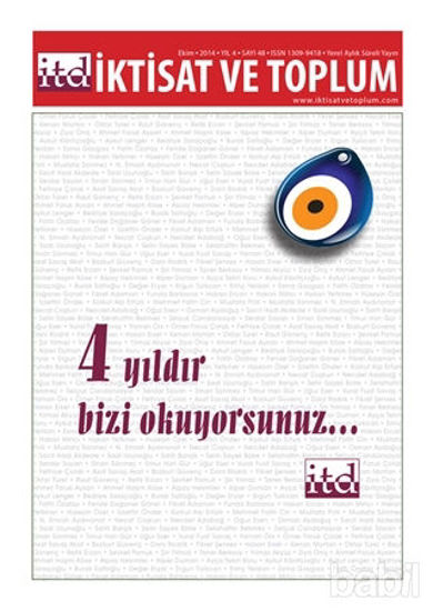 Picture of İktisat ve Toplum Dergisi Sayı: 48
