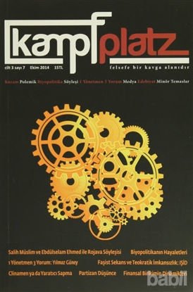 Picture of Kampfplatz Cilt: 3 Sayı: 7 Ekim 2014