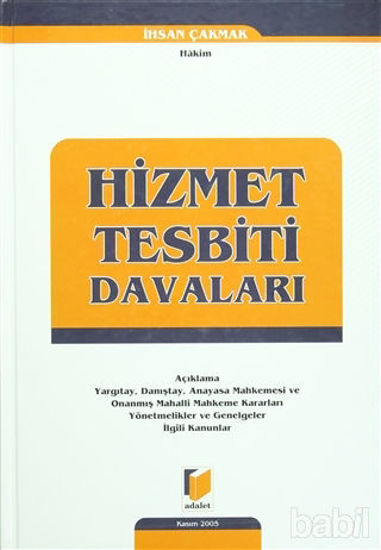 Picture of Hizmet Tesbiti Davaları