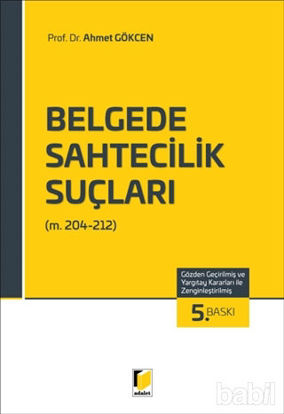 Picture of Belgede Sahtecilik Suçları (TCK m. 204-212)