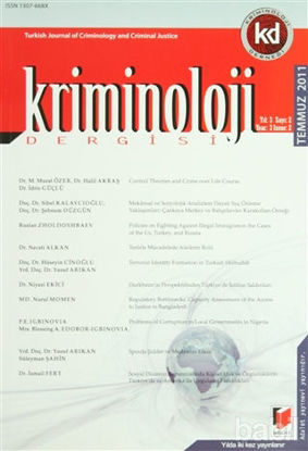Picture of Kriminoloji Dergisi - Temmuz 2011 Yıl: 3 Sayı: 2