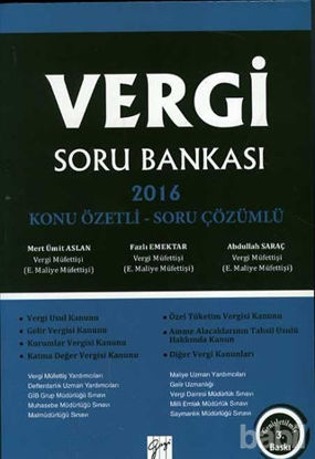 Picture of Vergi Soru Bankası 2016 - Konu Özetli Soru Çözümlü