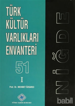 Picture of Türk Kültür Varlıkları Envanteri - 51 Niğde (2 Cilt Takım)